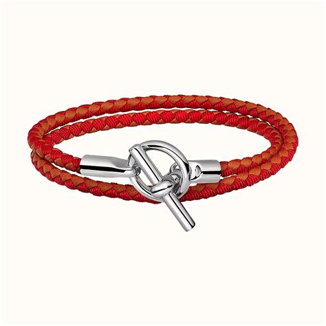 hermes pas cher bracelet|bracelet hermes argent et cordon.